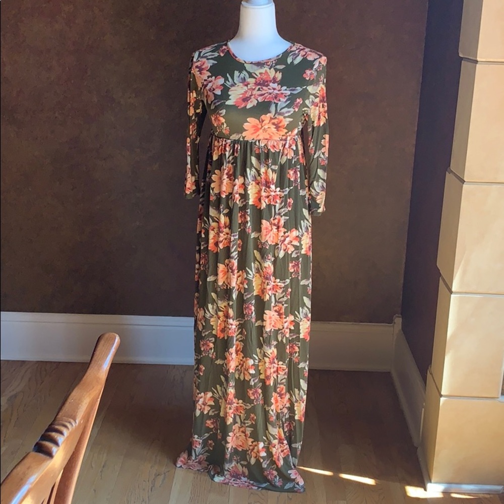 Altard State floral maxi dress